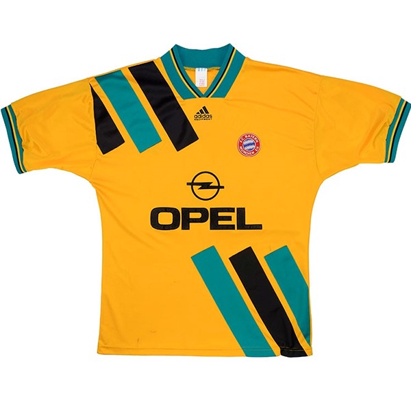 Camiseta Bayern Munich Segunda equipo Retro 1993 1995 Amarillo